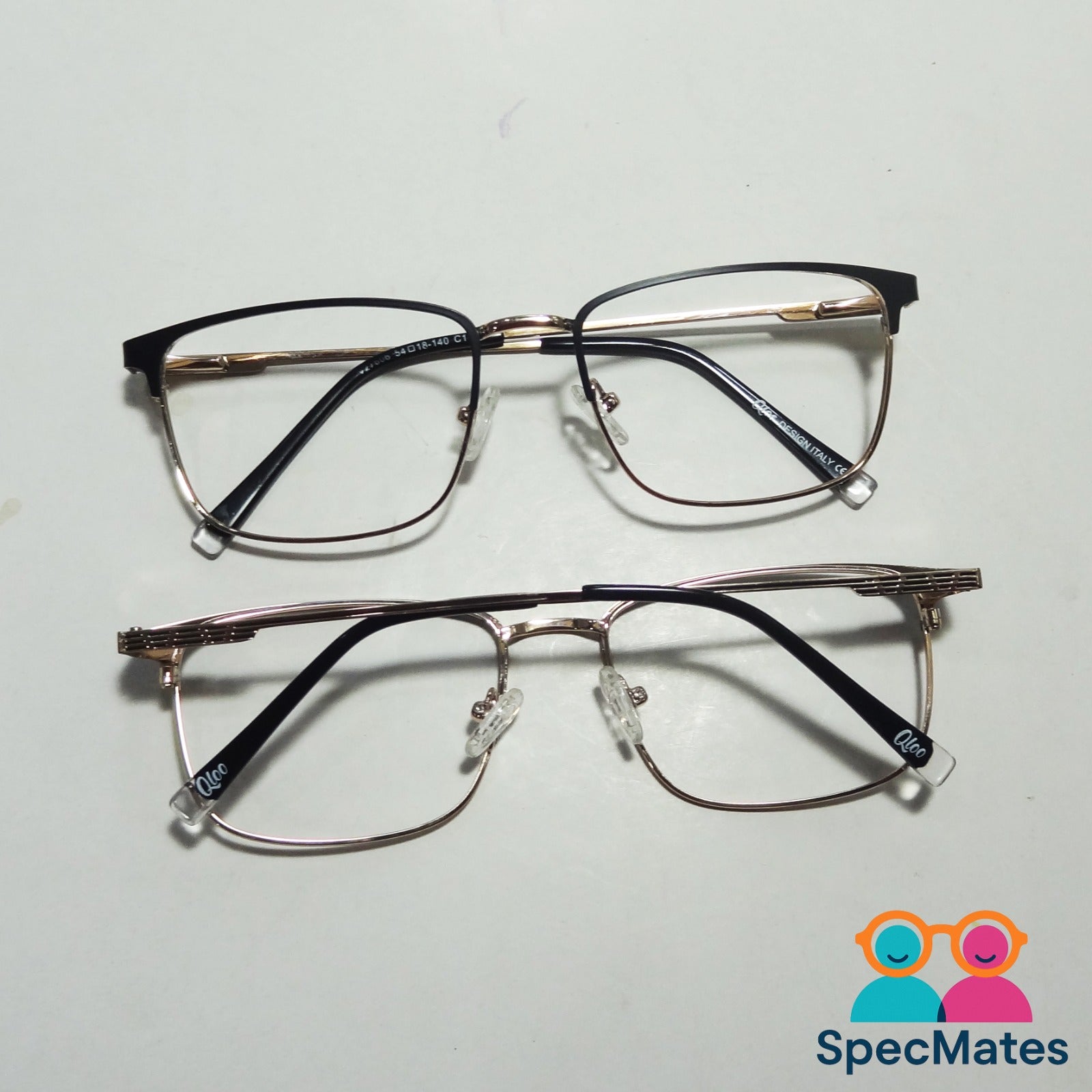 BLUE CUT FRAME | COMPUTER FRAME | Oak Square Metal Eyewear Frame SPMC*
